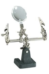 Helping Hands with Magnifier Lens